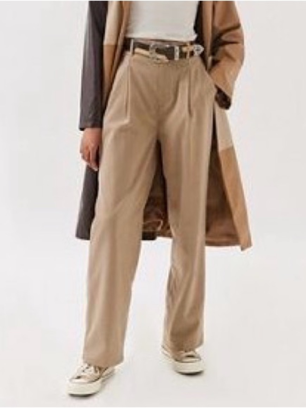 Urban Outfitters Helena Menswear High Rise Trouser Pant